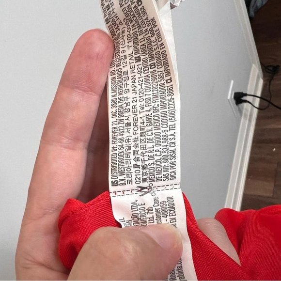 Disney Womens Size Medium Red Mickey Mouse One Piece Swimsuit American Original - Picture 6 of 8